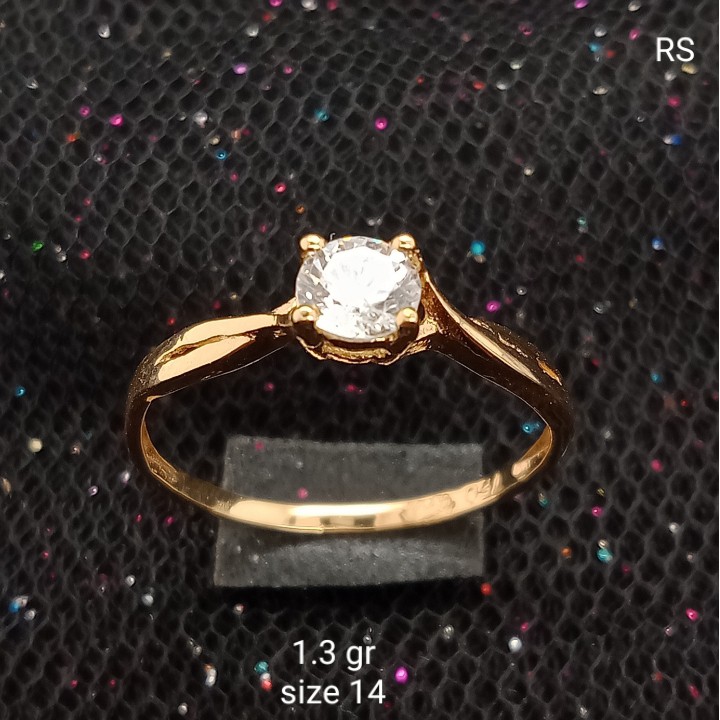 Cincin Emas 17K - 1.3 gr Kadar 750 - CBS100000010