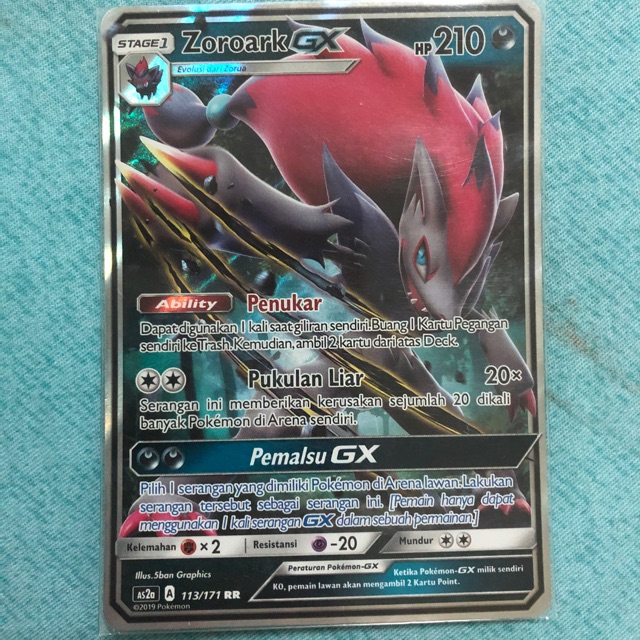 Zoroark GX RR - TCG Pokemon Indonesia