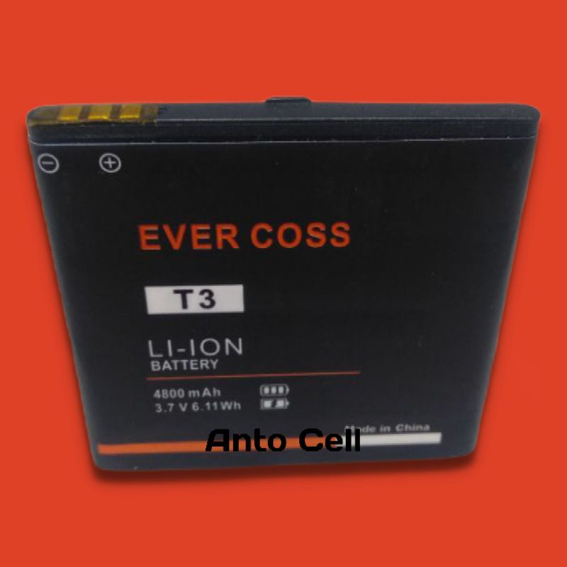 Baterai batre Evercoss B74 winner T3 original battery hp
