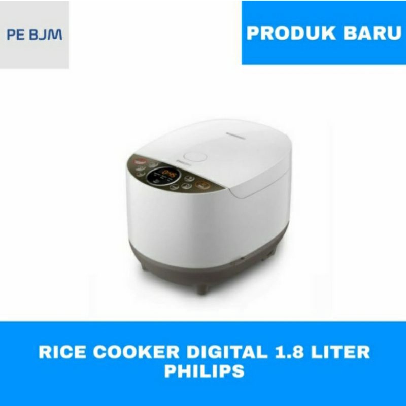 RICE COOKER DIGITAL PHILIPS - HD-4515 - GARANSI RESMI