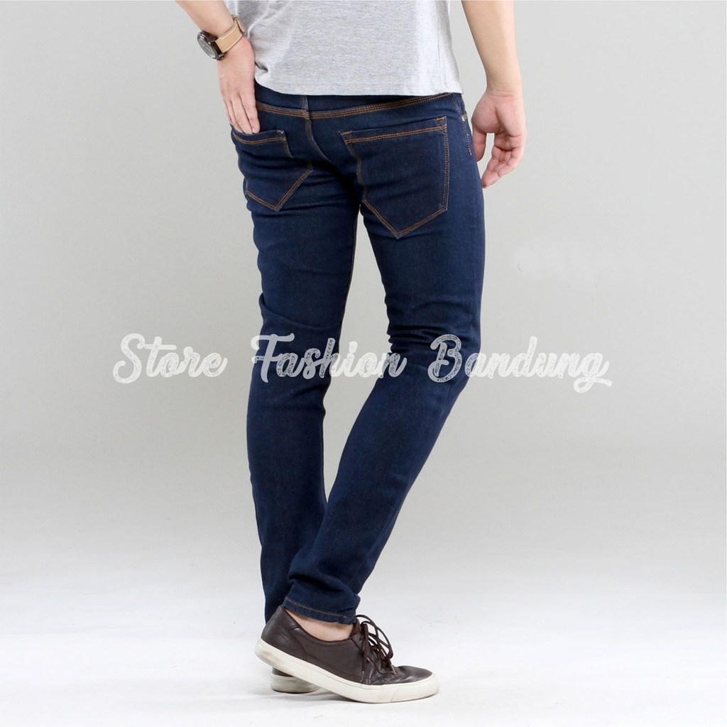 EXCLUSIVE Celana Jeans Peter Says Denim Skinny Street Q0GW MURAH MERIAH