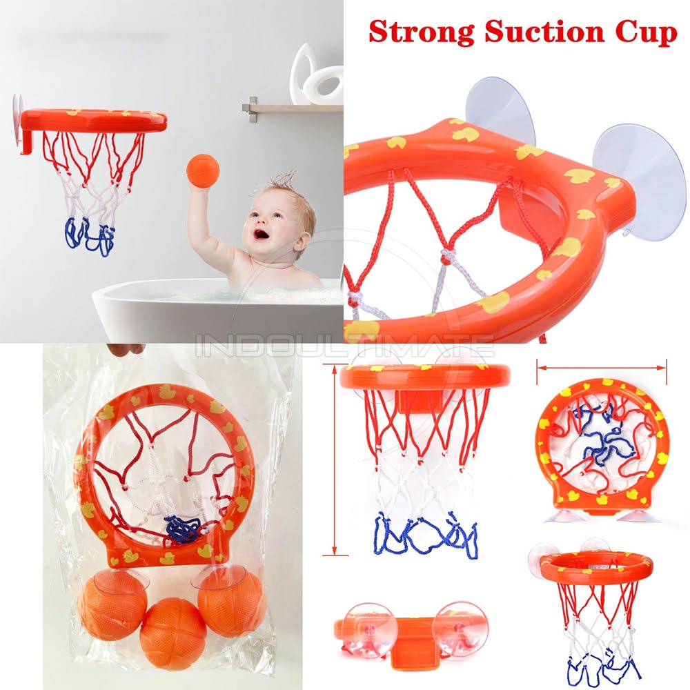 Mainan Basketball Mini Mainan Anak Ring Basket Plus Bola TO-E01 Mainan Mandi Bola Basket Mainan Anak Laki-Laki Basket Ring