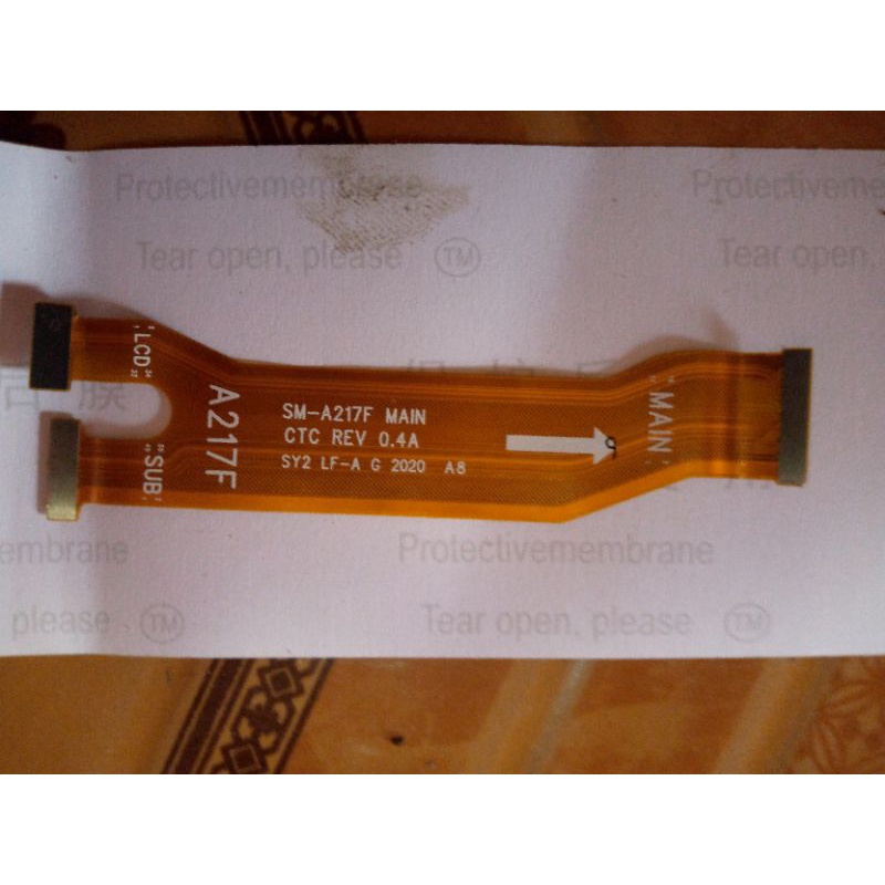 flexible lcd samsung a21s ori