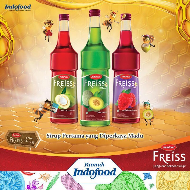 

Sirup Indofood Freiss 460ml