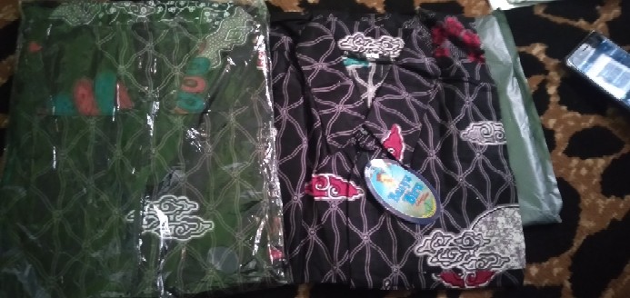 Maxi Cardi Mega Mendung Long Cardi Outer Dress Cantik Banget