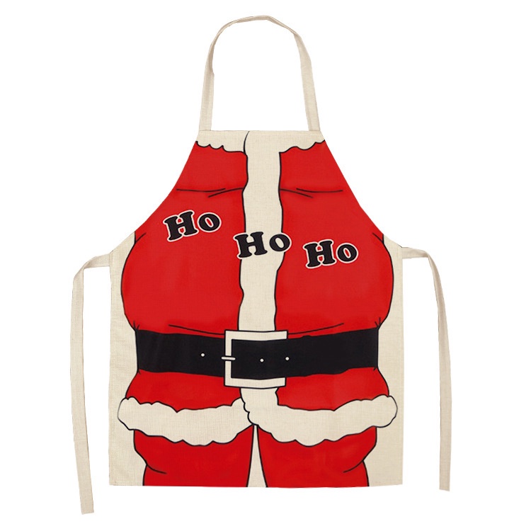 Celemek Natal Christmas GIFT HADIAH APRON XMAS DECORATIONS HIASAN ORNAMEN CUTE Lucu UNIK SANTA CLAUS KARTUN CARTOON Costum Murah GIFT SOUVENIR Celemek Santa Rusa Snowman Hadiah KADO READT STOCK