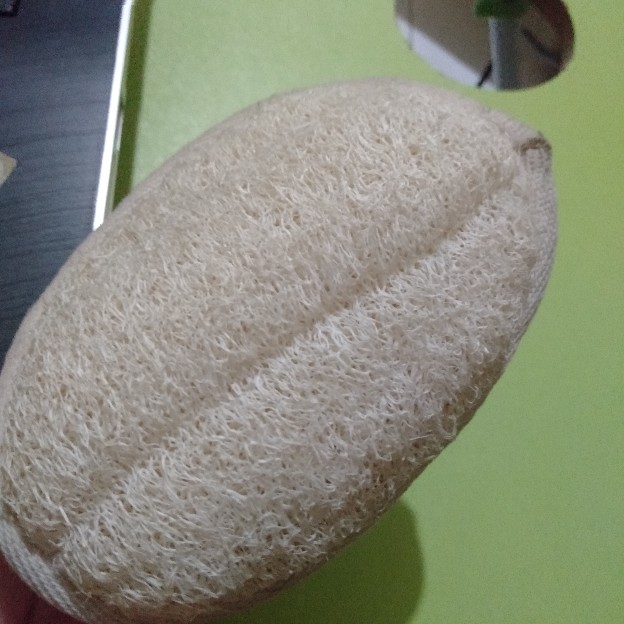 Garudabali Natural Loofah Pad Body Bath Scrub Sponge Spons Mandi Pencerah Kulit Cantik Alami