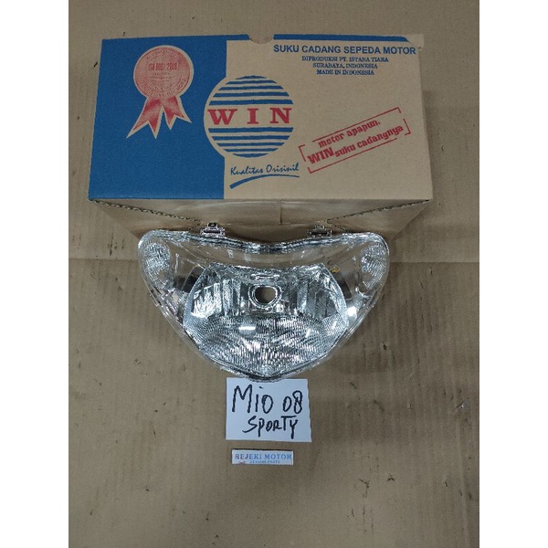 LAMPU REFLEKTOR DEPAN MIO 2008/MIO SMILE PRODUK WIN ###