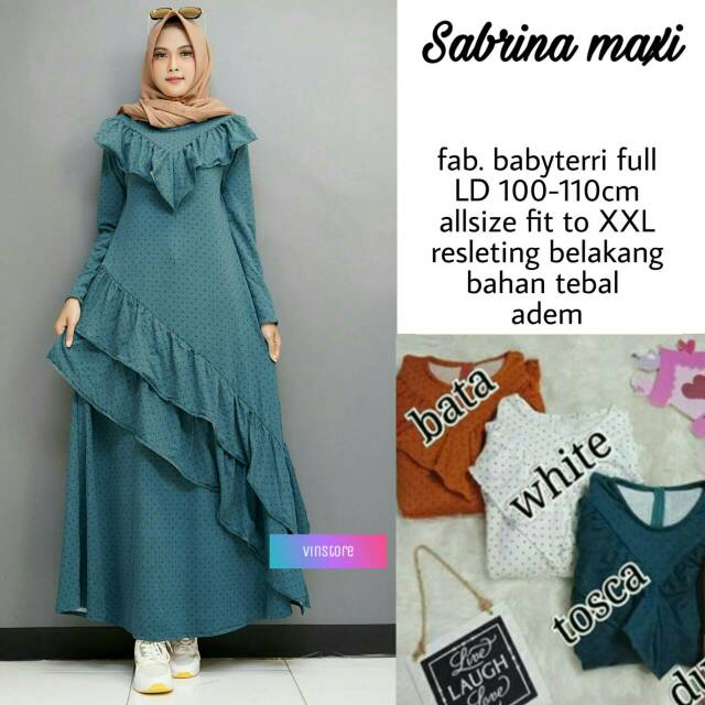 Gamis sabrina maxy Ori vinstore