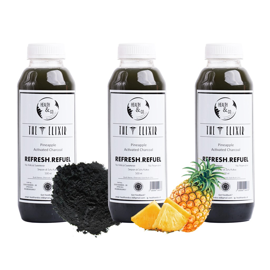 

Health & Co The Elixir - Minuman Sehat 250 ML (Pack of 3)