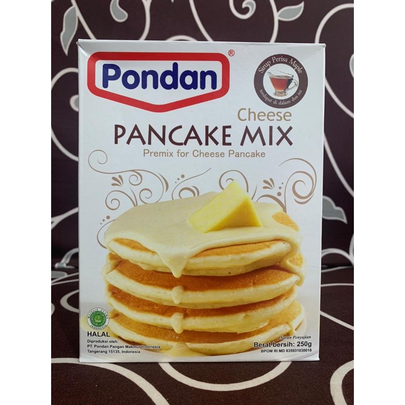 

Pondan Pancake Mix Cheeese 250grm