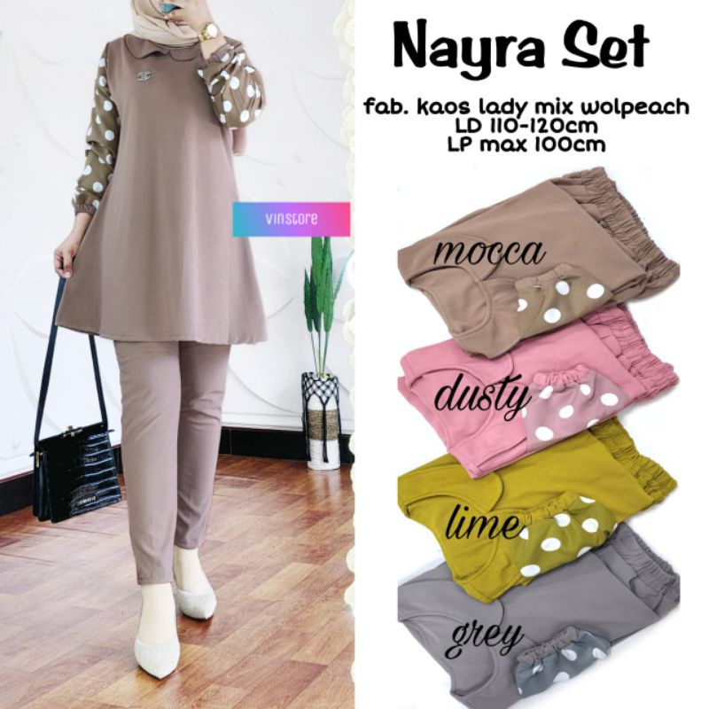 NAYRA SET ORIGINAL PRODUK BY VINSTORE