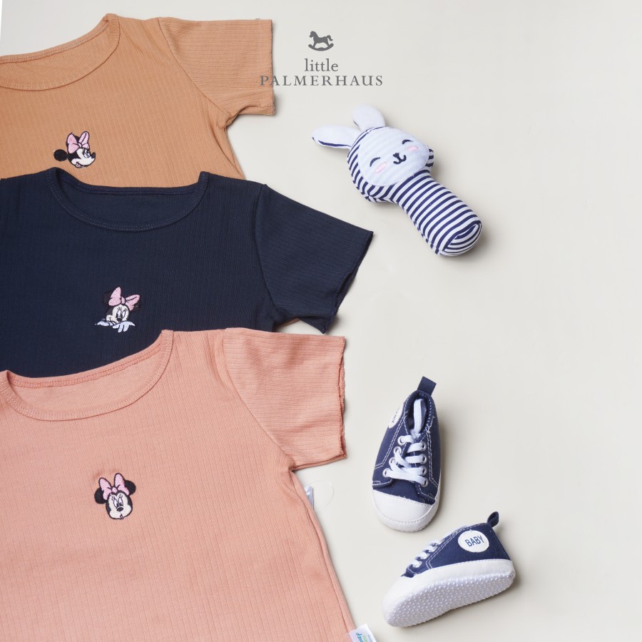 Little Palmerhaus - Mickey Trip Curly Rib Attire Set