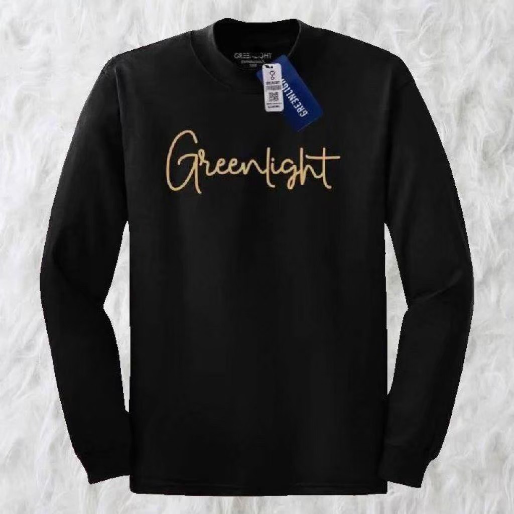 LongSleve GreenLight l Kaos Lengan Panjangan GreenLight Premium Quality