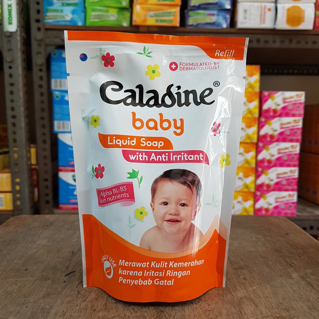 Caladine Baby Liquid 210ml - Sabun Bayi