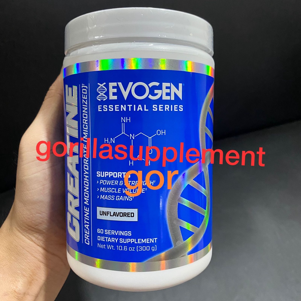 EVOGEN Creatine 300 Gram Creatine Monohydrate