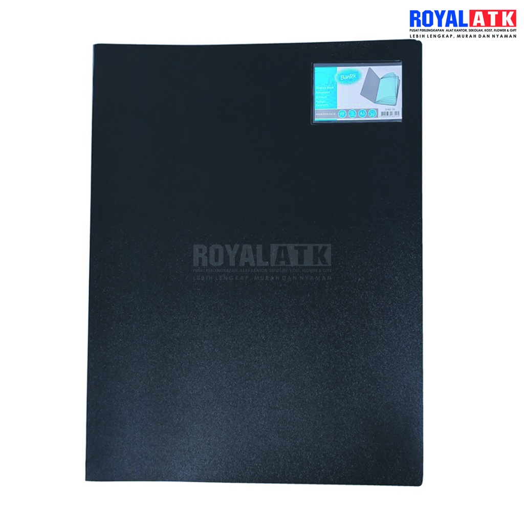 

Dokument Keeper Clear Holder Bantex Display Book A3 Potrait 20 #3163 - 3163 10 Hitam