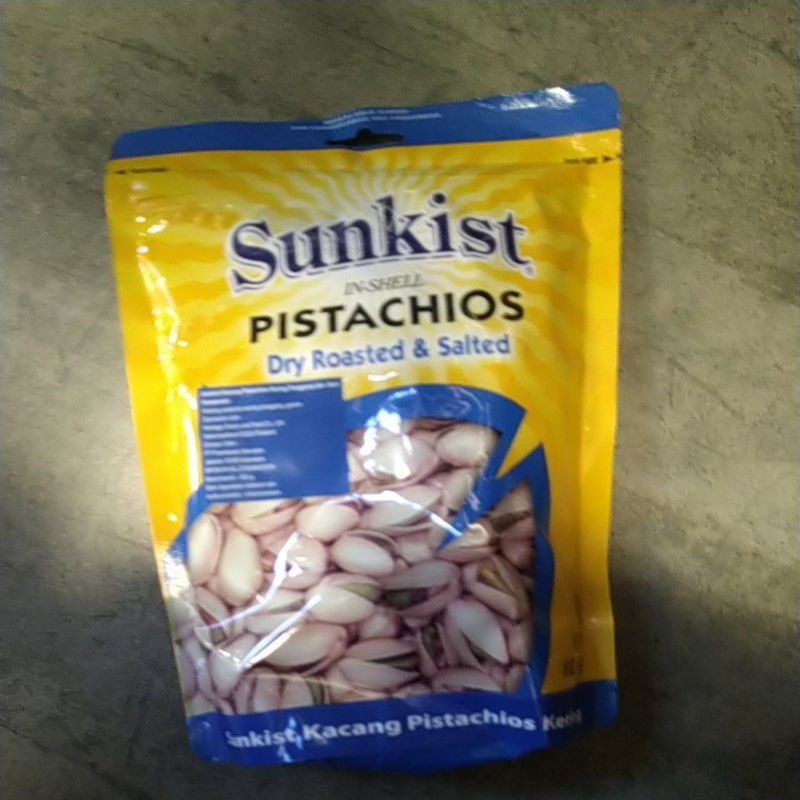 

sunkist dry roasted pistachios 454gr