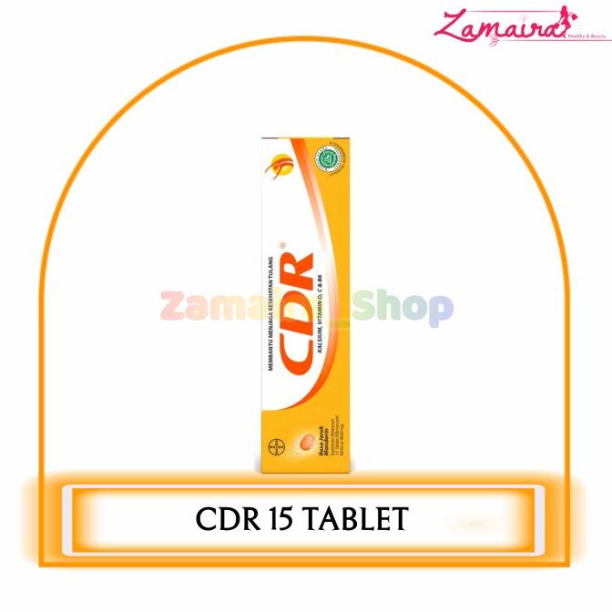 Cdr Calsium D Redoxon 15 Tablet