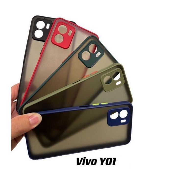 SOFTCASE VIVO Y01 - CASE MATTE FULL COLOUR MY CHOICE BUMPER CASE PELINDUNG KAMERA