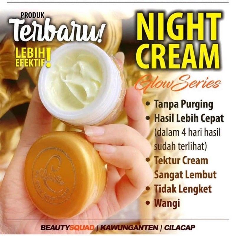 NIGHT CREAM BBC FORMULA BARU BEBWHITE C