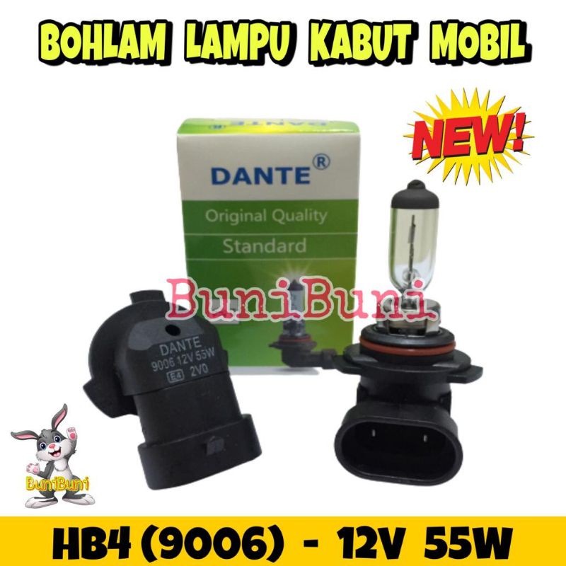 Bohlam Lampu Halogen H11 / HB3 9005 / HB4 9006 Untuk Lampu Kabut Foglamp Mobil Kualitas Premium