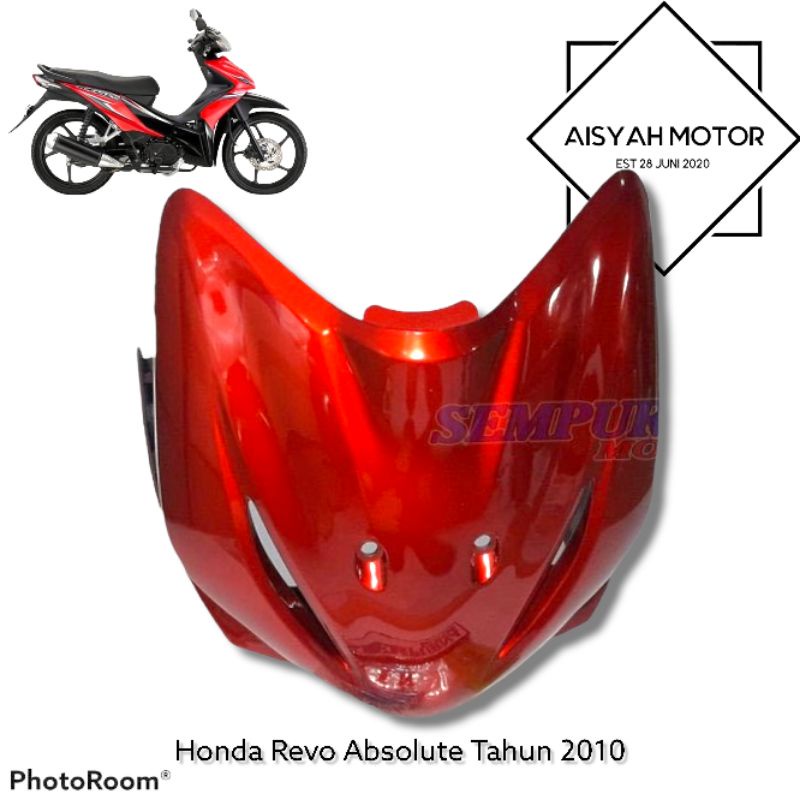 Cover Dasi Honda Revo Absolute Warna Merah Marun Tahun 2010