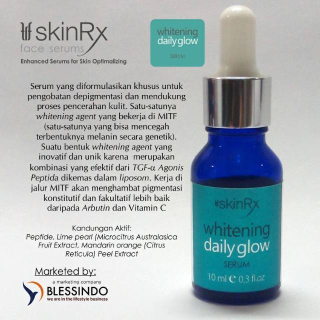 Serum Skin Rx whitening daily glow