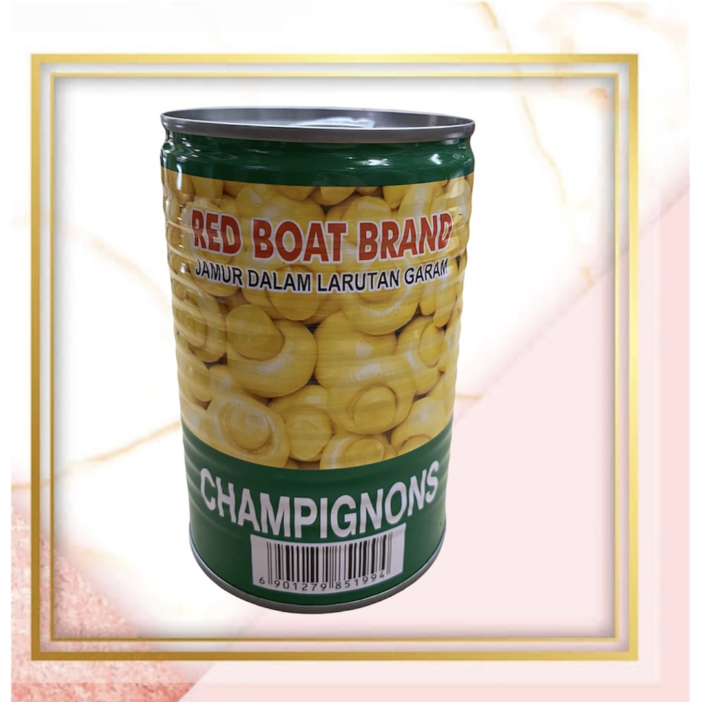 

Red Boat Brand Jamur Dalam Larutan Garam/Whole Mushrooms 425 GR