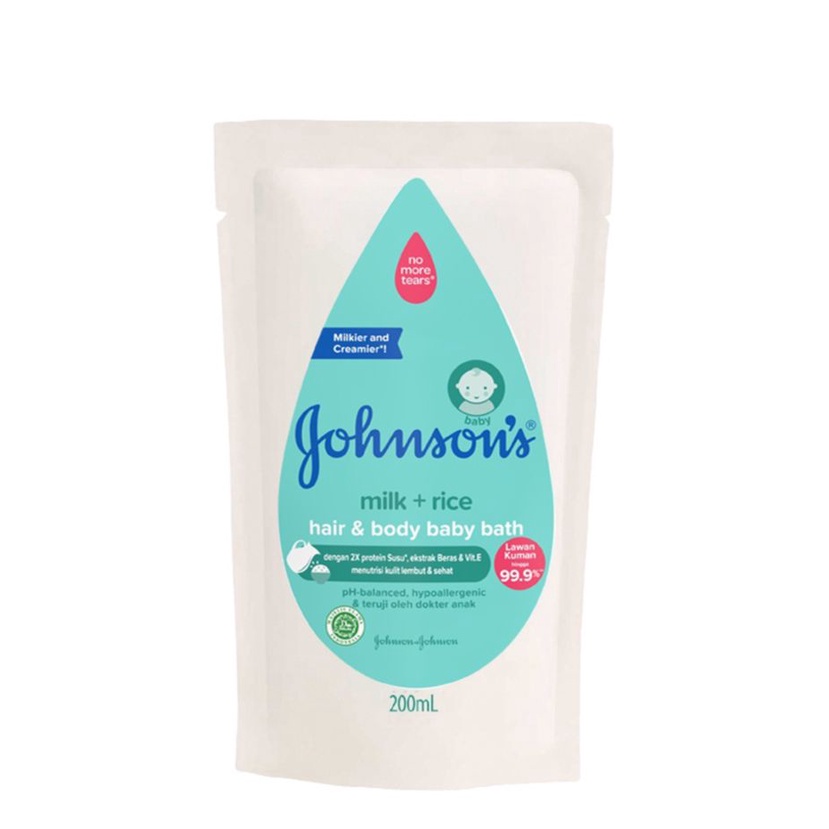 (Refill) Johnson's Baby Bath - Sabun Mandi Bayi