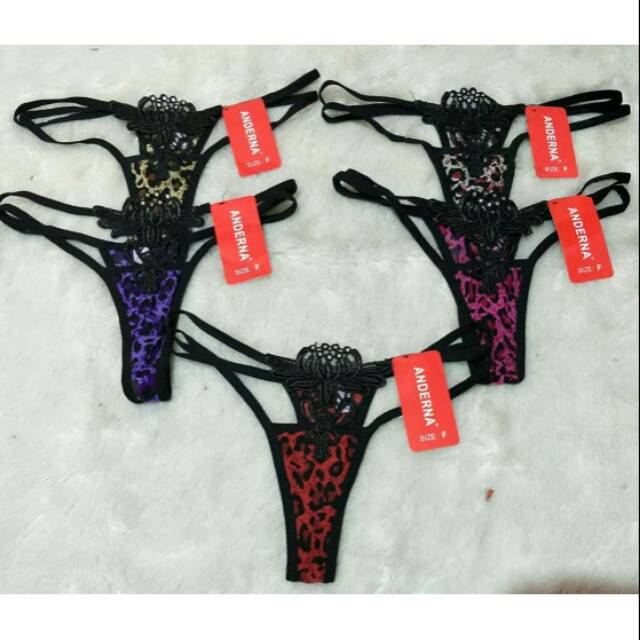Gstring wanita-celana dalam model macan-underwear-pakaian