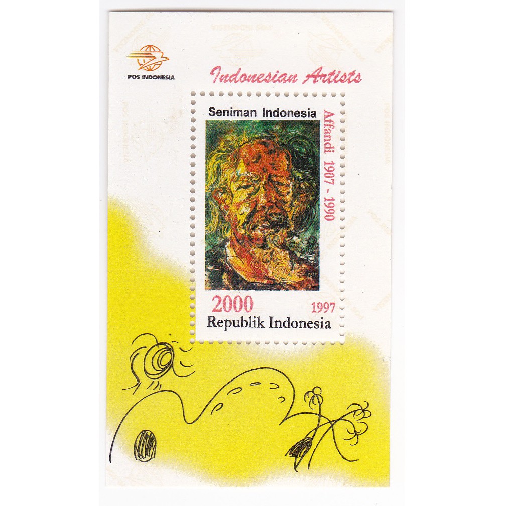 

Minisheet Seniman Indonesia Affandi (1997)