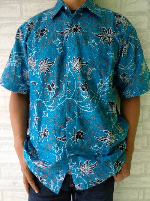 Seragam batik kemeja batik pria size M L Xl Xxl Xxxl Xxxxl