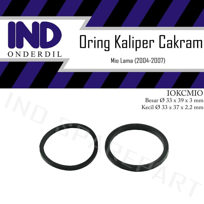 Promo Oring-Seal-Sil-Karet Piston Kaliper Cakram Depan Mio Lama-Old 2004-07 Berkualitas