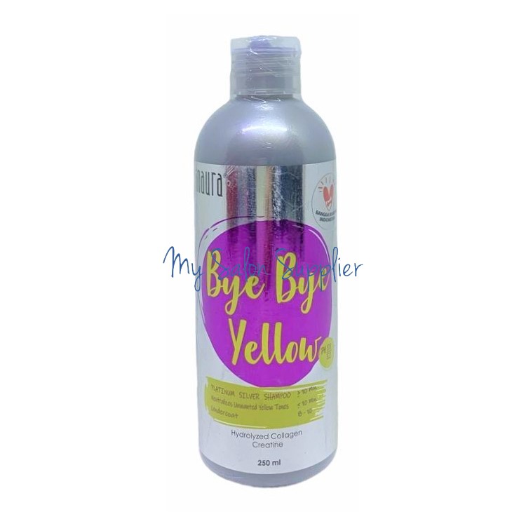 Inaura Bye Bye Yellow Platinum Silver Shampoo 250ml