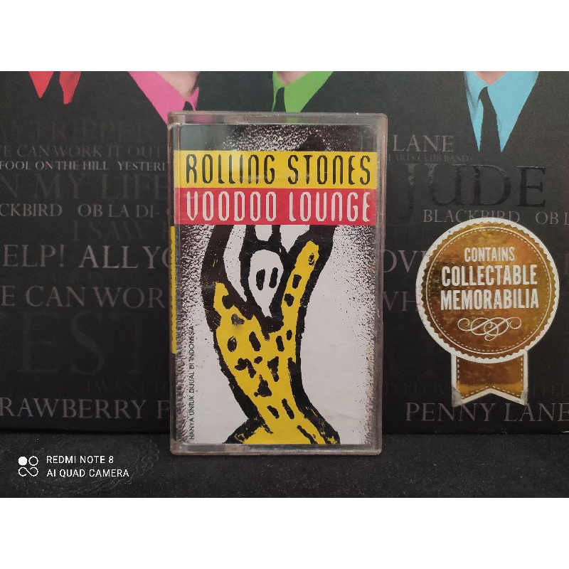 Kaset Pita : THE ROLLING STONES - STRIPPED.