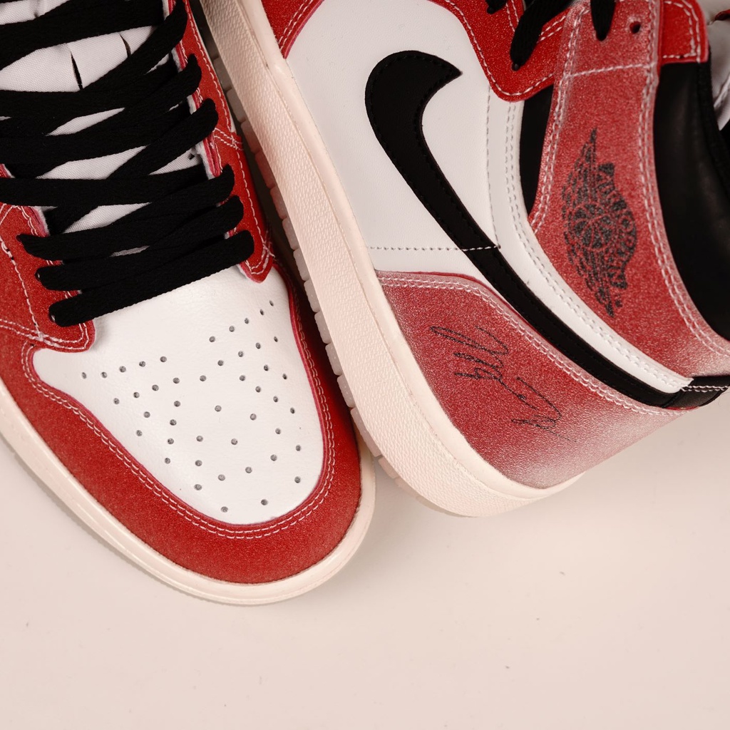 Sepatu Nike 1 High Og X Trophy Room Red Chicago