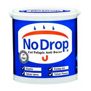 Cat Tembok Waterproofing NO DROP Putih 009 (4 kg)