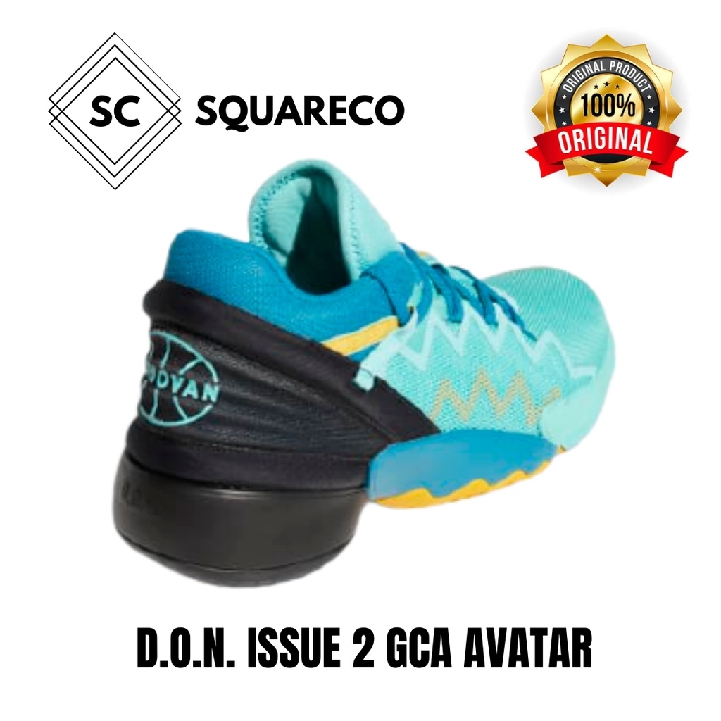 SEPATU BASKET BALL PRIA ADIDAS ORIGINAL D.O.N. Issue 2 GCA Avatar FZ4408 MENS