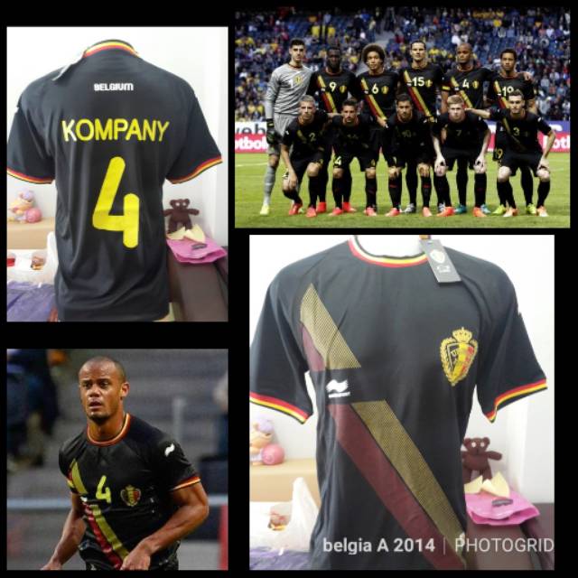 JERSEY BELGIA AWAY WORLD CUP 2014 - KOMPANY 4