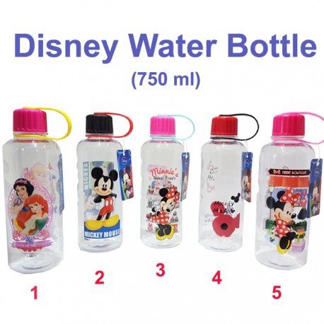 Botol Minum Karakter Mickey / Minnie / Princess / Daisy  / Botol Karakter / Drinking Bottle
