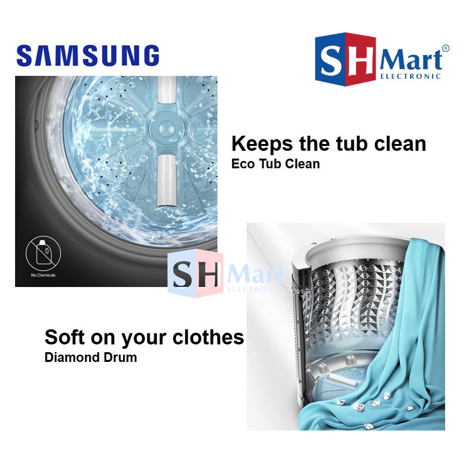MESIN CUCI 1 TABUNG 11KG SAMSUNG WA11T5260BV / WA11T (ONLY MEDAN)