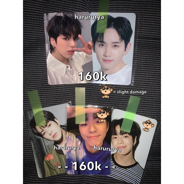 PHOTOCARD TREASURE JAEHYUK MULLET PEACE JAEHYUK PERSIB
