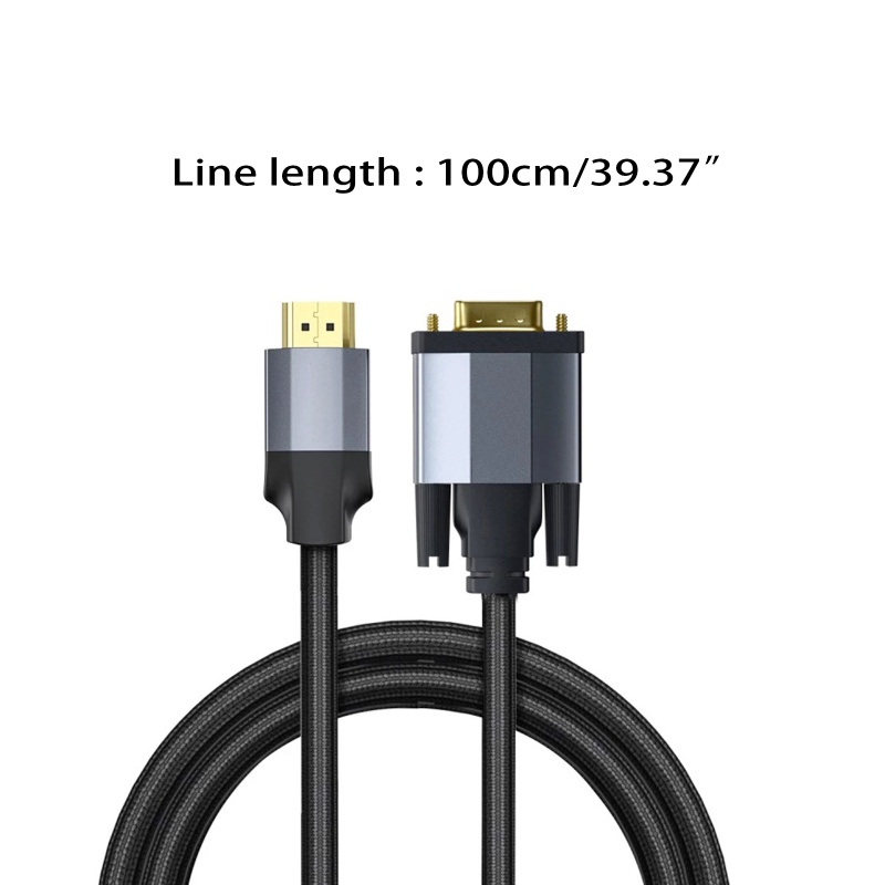 Btsg1/untuk Male to VGA Male Kabel HDTV Proyektor 1080P Video Adapt