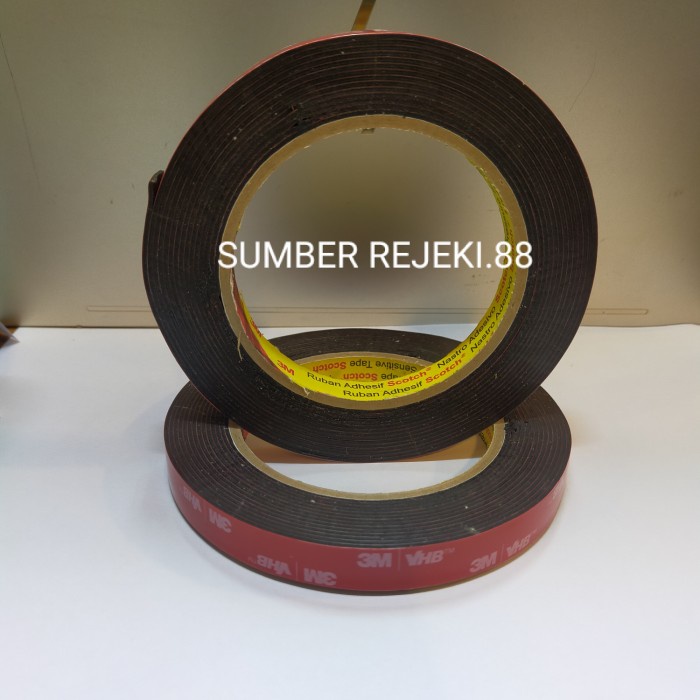 

Menakjubkan Double Tape 3M Vhb 5952 Black Ukuran 12Mmx3Mtr Isolasi Perekat Hitam Hot Sale