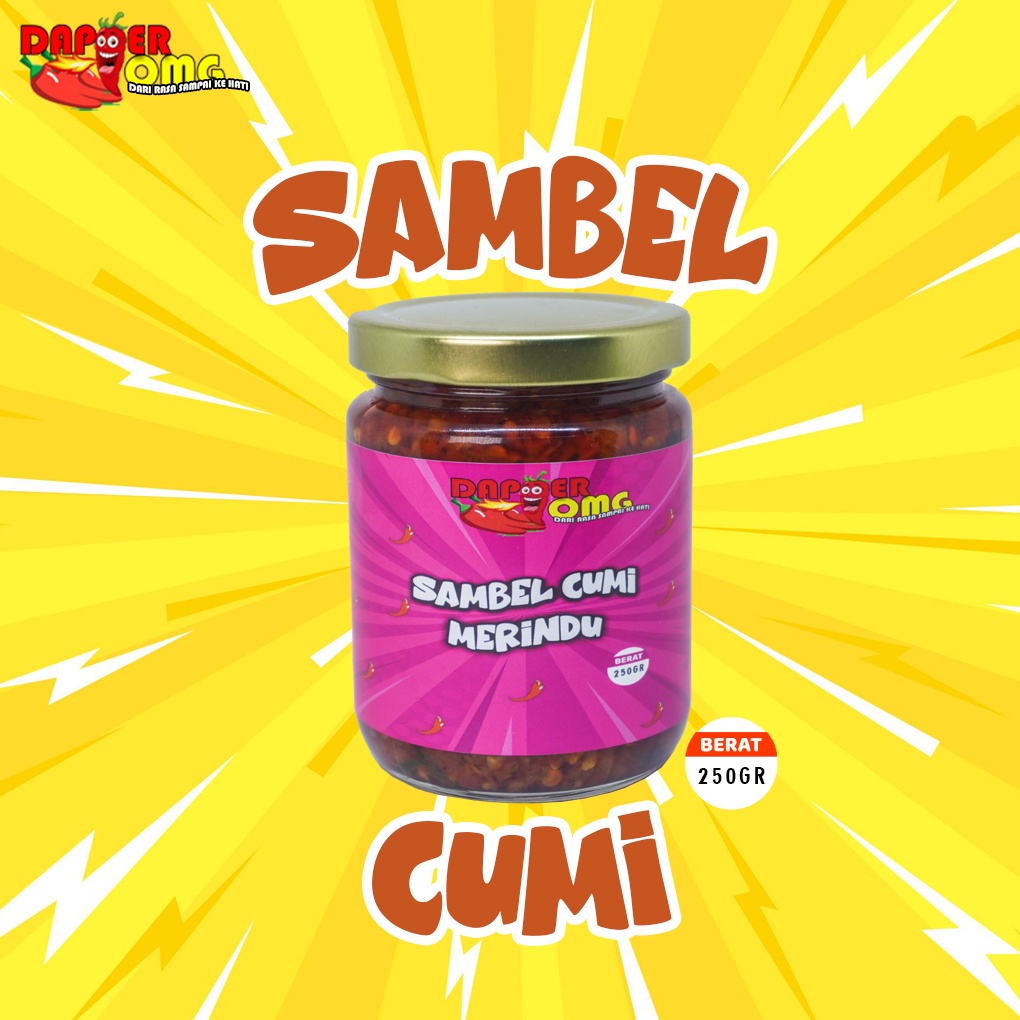 

Sambel Cumi Merindu - Dapoer OMG 250gr