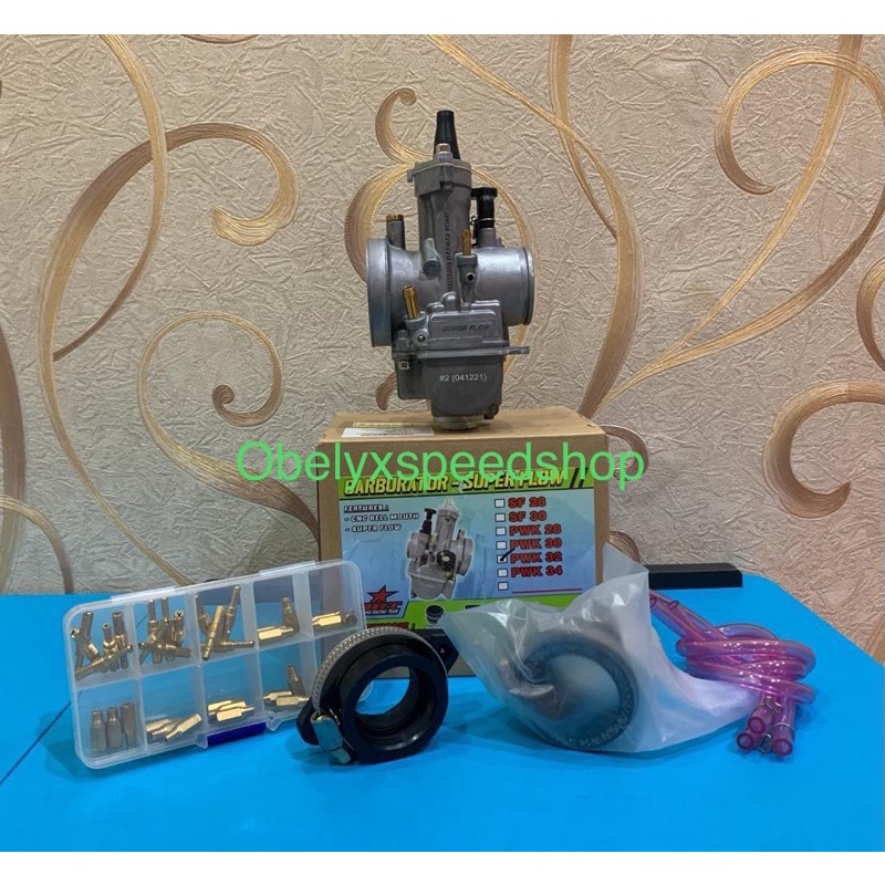Karburator Karbu BRT Super Flow SF 28 -SF 30- PWK 28 - PWK 30 - PWK 32 - PWK 34-5