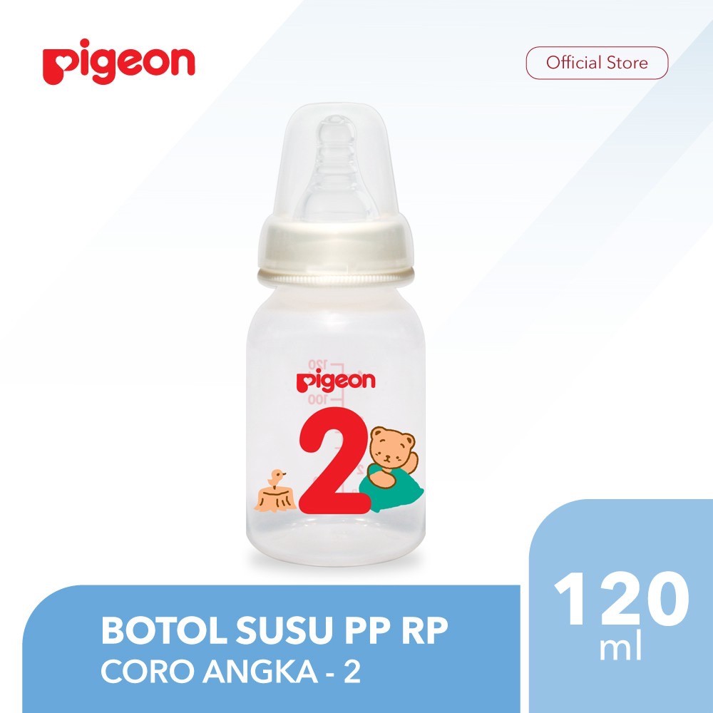 Pigeon Botol PP RP 120ml slim neck