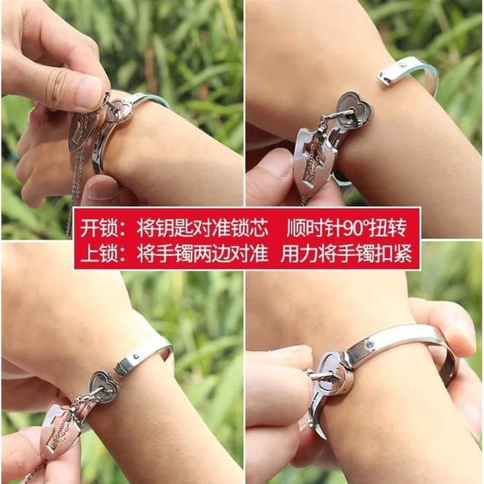 GELANG KALUNG COUPLE PASANGAN HADIAH ORI FULL TITANIUM PREMIUM IMPORT