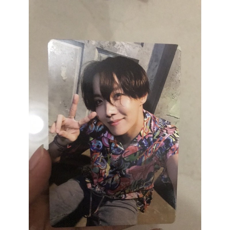 OFFICIAL PHOTOCARD PC JHOPE BTS FROM LIGHTSTICK BTS VER.3